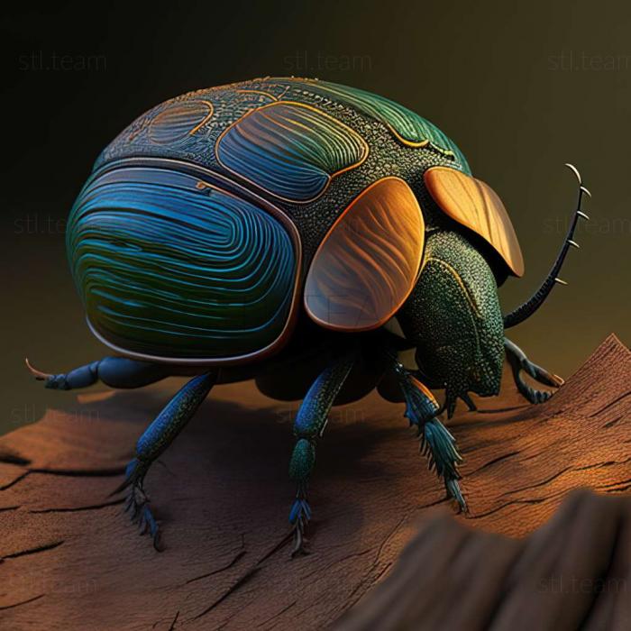 3D model Chrysolina relucens (STL)